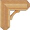 Ekena Millwork Legacy Craftsman Rough Sawn Bracket w/ Offset Brace, Western Red Cedar, 8"W x 18"D x 18"H BKT0806X18X18LEC04RWR - alternate 2